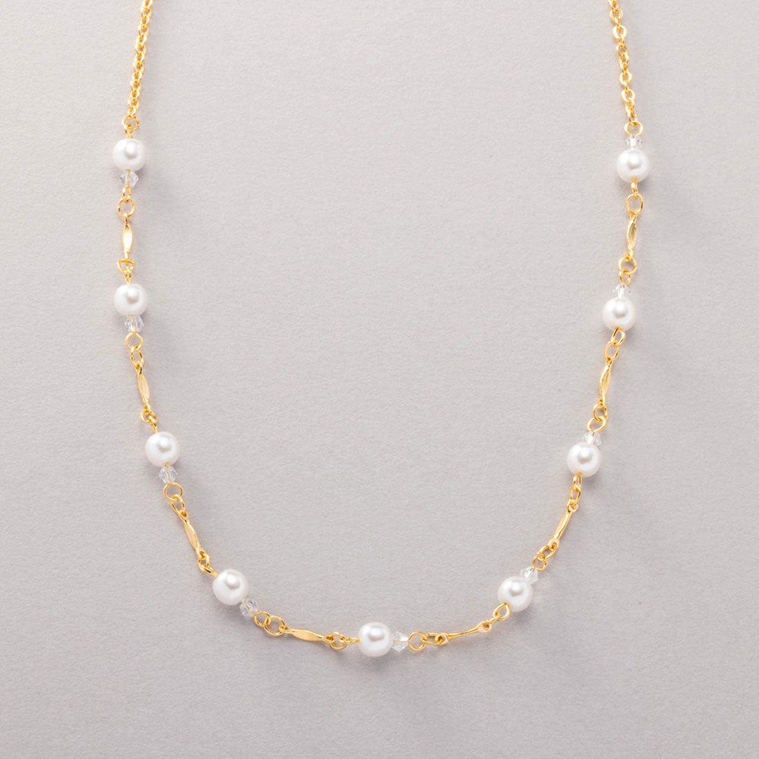 クリームドット Cream dot. きれいめ小粒パールの2SETネックレス （2 