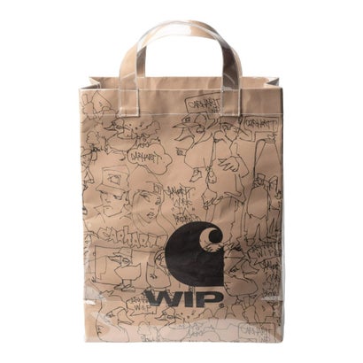 カーハート ワークインプログレス Carhartt WIP ブリンカーフルイド ペーパーバッグ（Blinkerfluid Paper Bag） （Brown）｜詳細画像