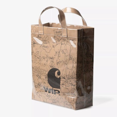カーハート ワークインプログレス Carhartt WIP ブリンカーフルイド ペーパーバッグ（Blinkerfluid Paper Bag） （Brown）｜詳細画像