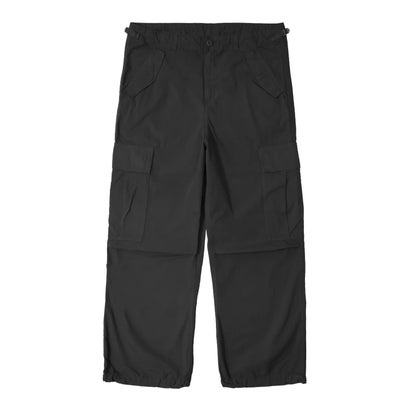 カーハート ワークインプログレス Carhartt WIP オズボーン カーゴ パンツ（Osborn Cargo Pant） （BLACK / ウォッシュブラック）｜詳細画像