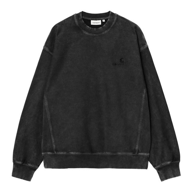 ランバート スウェットシャツ（Lambert Sweatshirt） （Black, Moon wash）
