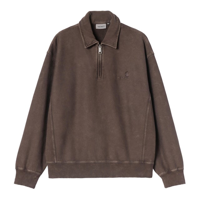 ランバート ポロ スウェット（Lambert Polo Sweat） （Tobacco, Moon wash）