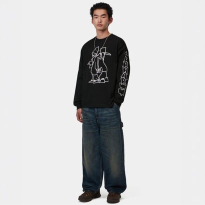 ロングスリーブ ブリンカーフルイド Tシャツ（L/S Blinkerfluid T-Shirt） （Black）｜詳細画像