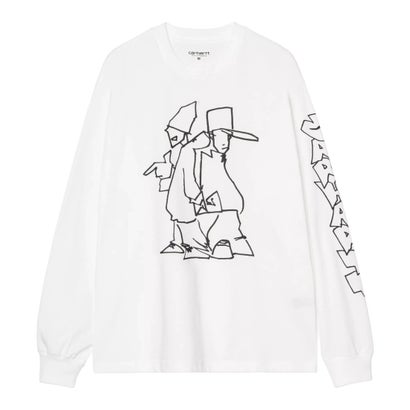 ロングスリーブ ブリンカーフルイド Tシャツ（L/S Blinkerfluid T-Shirt） （White）｜詳細画像