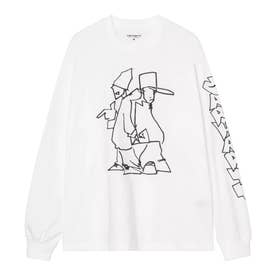 ロングスリーブ ブリンカーフルイド Tシャツ（L/S Blinkerfluid T-Shirt） （White）