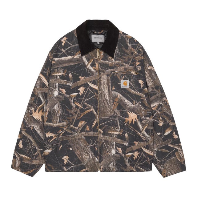 オージー デトロイト ジャケット（OG Detroit Jacket） （Camo Feather Tree, Black / Black, Heavy stone wash）