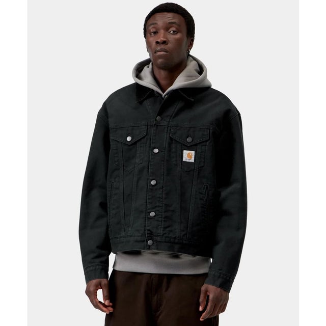 ジャケット メンズ ロゴ OG TRUCKER JACKET （BLACK）