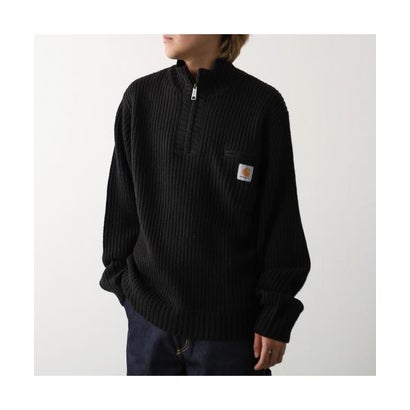 Carhartt WIP セーター Detroit Half Zip Sweater I035398 （89XX/Black）｜詳細画像