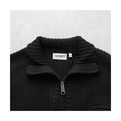 Carhartt WIP セーター Detroit Half Zip Sweater I035398 （89XX/Black）｜詳細画像