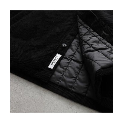 カーハート Carhartt Carhartt WIP 中綿ジャケット Whitsome Shirt Jac I028827 （89XX/Black）｜詳細画像