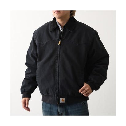 カーハート Carhartt Carhartt WIP 中綿ジャケット OG Santa Fe Jacket I037056 （00E4O/Black/Black）｜詳細画像