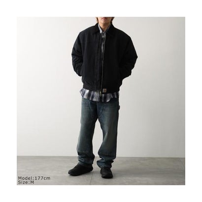 カーハート Carhartt Carhartt WIP 中綿ジャケット OG Santa Fe Jacket I037056 （00E4O/Black/Black）｜詳細画像