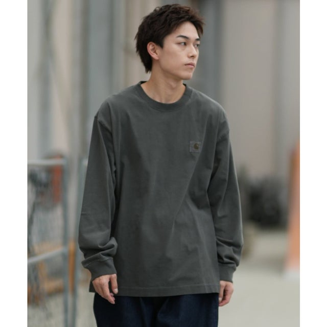 WIP ダブリューアイピー 長袖 Tシャツ ロンT メンズ （BLACK）