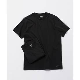 Tシャツ 2枚セット I029370 メンズ 半袖 スタンダード クルーネック Tシャツ  WIP STANDARD CREW NECK T-SHIRT （ブラック）