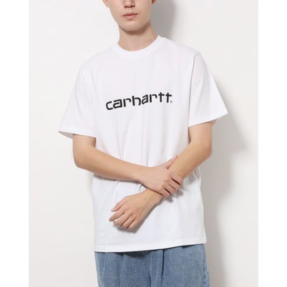 カーハート Carhartt T-Shirts （White / Black）｜詳細画像