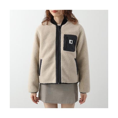 カーハート Carhartt Carhartt WIP フリースブルゾン Janet Liner I035697 （2NQXX/Fleur-De-Sel/Black）｜詳細画像