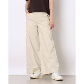 カルゼストレッチワイドパンツ （オフ）