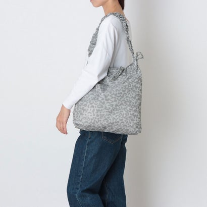 C8955 LEOPARD ECO TOTE （グレー）｜詳細画像