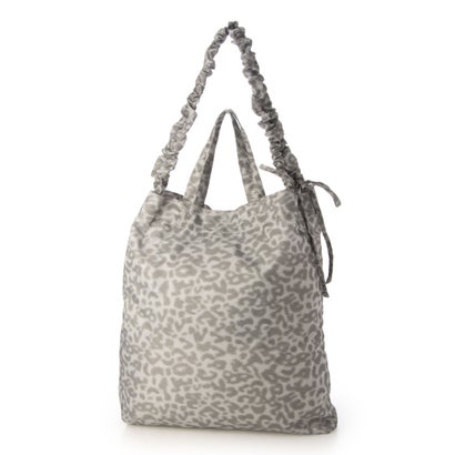 C8955 LEOPARD ECO TOTE （グレー）｜詳細画像