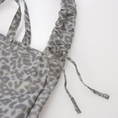 C8955 LEOPARD ECO TOTE （グレー）｜詳細画像