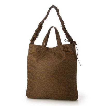 C8955 LEOPARD ECO TOTE （ブラウン）｜詳細画像