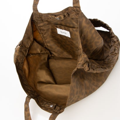 C8955 LEOPARD ECO TOTE （ブラウン）｜詳細画像