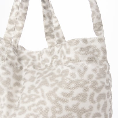 C8955 LEOPARD ECO TOTE （ホワイト）｜詳細画像