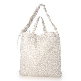 C8955 LEOPARD ECO TOTE （ホワイト）