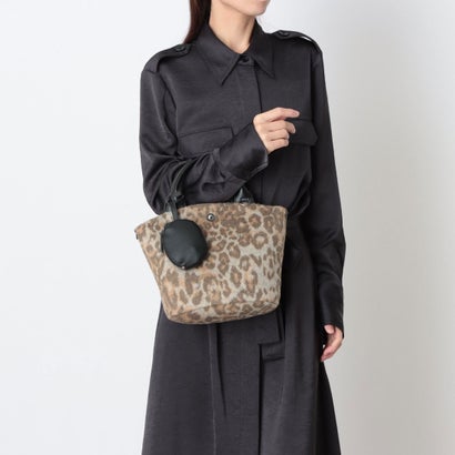 C8935 FABRIC TOTE （レオパード）｜詳細画像