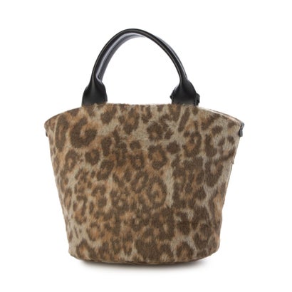 C8935 FABRIC TOTE （レオパード）｜詳細画像