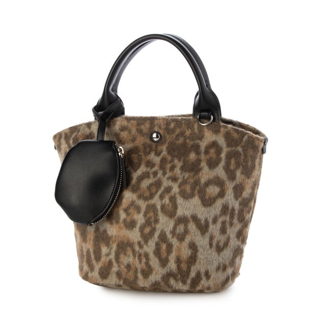C8935 FABRIC TOTE （レオパード）