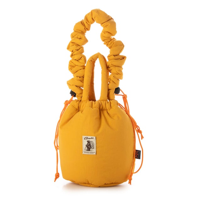 COB PADDED-MUFFIN DRAWSTRING SHOULDE （イエロー）