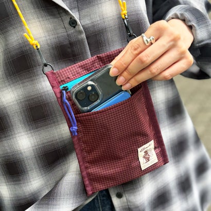 COB Boxrip NECKPOUCH （カーキ）｜詳細画像