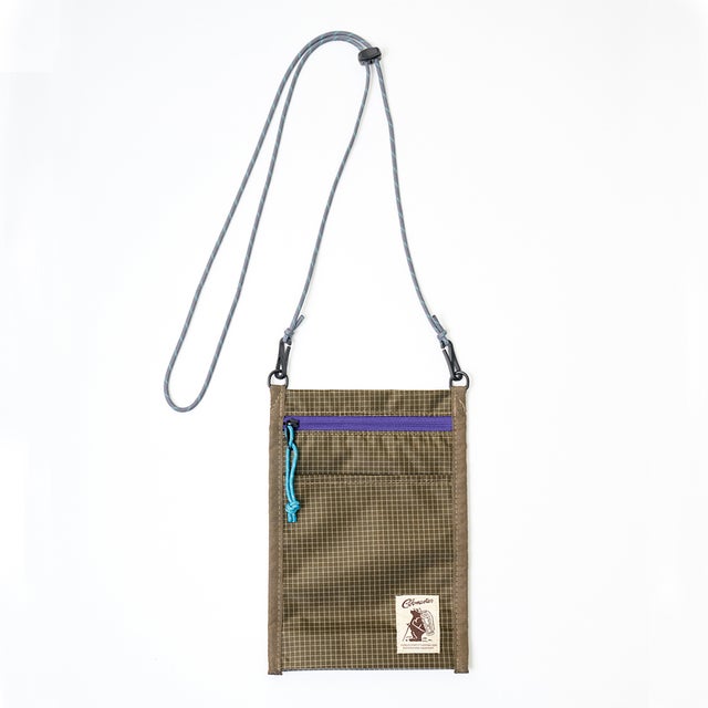 COB Boxrip NECKPOUCH （カーキ）