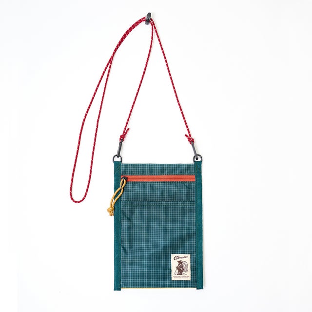 COB Boxrip NECKPOUCH （モスグリーン）