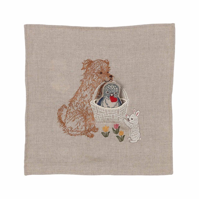 【正規取扱店】Pillows case 30x30 Puppy love （puppy love）