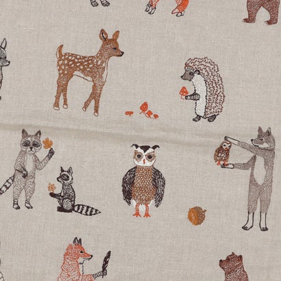 【正規取扱店】Pillows case 50x50 Woodland Friends （Woodland Charactors）｜詳細画像