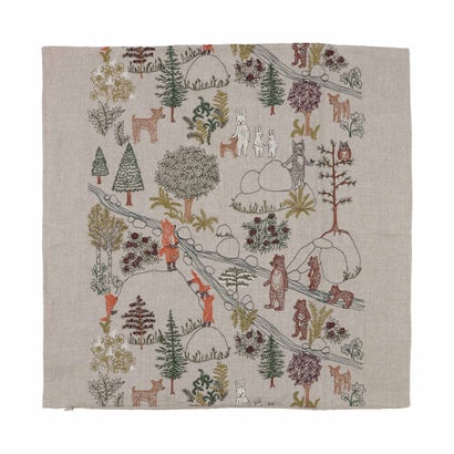 【正規取扱店】Pillows case 50x50 Forest Fun （Forest Scene）｜詳細画像