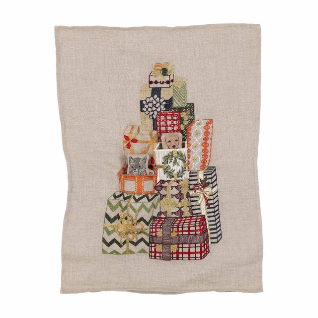 【正規取扱店】Pillows case 30x40 Gift tree w/p （gift tree）