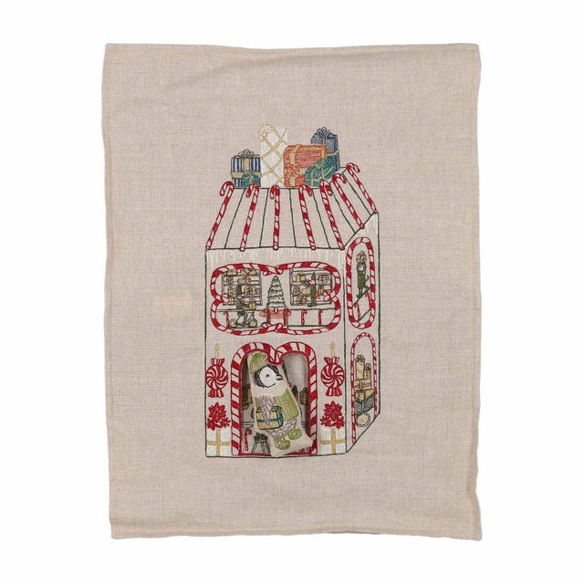 【正規取扱店】Pillows case 30x40 North Pole Toy Workshop w/p （North Pole Toy Workshop）