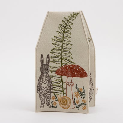 【正規取扱店】Tissue Box Cover Mushrooms and Ferns （FREE）｜詳細画像