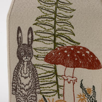 【正規取扱店】Tissue Box Cover Mushrooms and Ferns （FREE）｜詳細画像