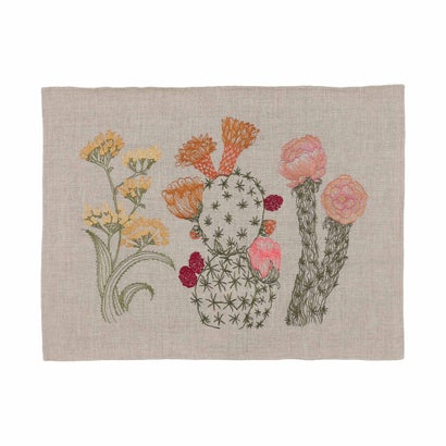 Pillow - 12x16 - Blooming Cacti （FREE）｜詳細画像
