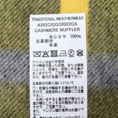 Traditionalwetherwear/CASHMERE MUFFLER  A252CIGGO0322CA/A252CIGGO0322CC｜詳細画像