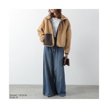 カナダグース CANADA GOOSE CANADA GOOSE フリースジャケット SIMCOE シムコー 1101W （9101/EcruBeige-ベージュ）｜詳細画像