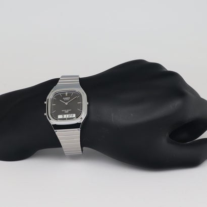CASIO CLASSIC / AQ-240E-1AJF （ブラック×シルバー）｜詳細画像