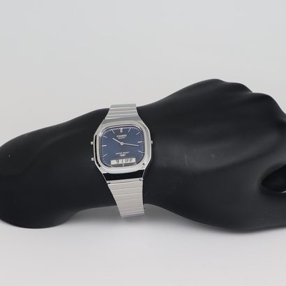 CASIO CLASSIC / AQ-240E-2A2JF （ネイビー×シルバー）｜詳細画像