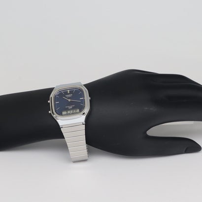 CASIO CLASSIC / AQ-240E-2A2JF （ネイビー×シルバー）｜詳細画像