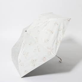 チューリッププリント折りたたみ日傘 （WH）