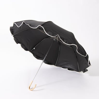 カシュネ cache nez UV カット率99％以上  PUへプラムトップレス折りたたみ傘 （BK）｜詳細画像